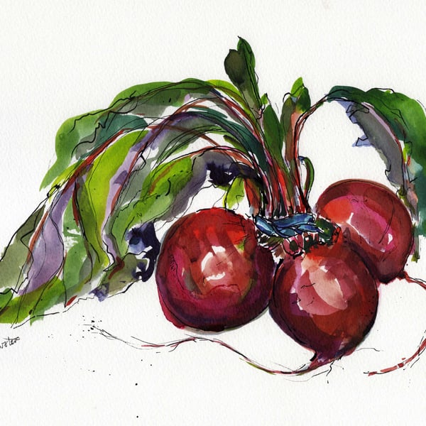 Beetroots print
