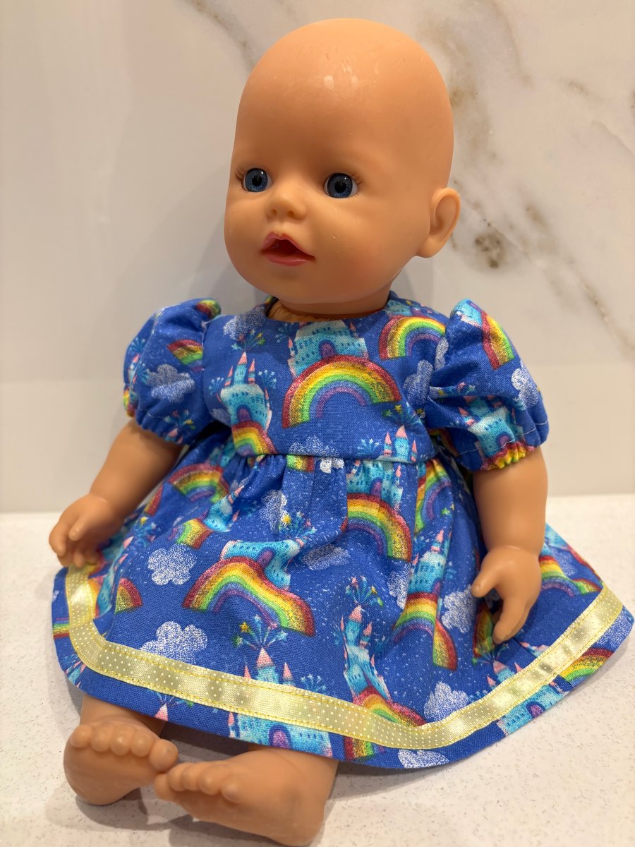 Small Fairy Castle Dolls Dress