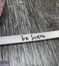 BE BRAVE Hand Stamped Cuff Bracelet - Image 3