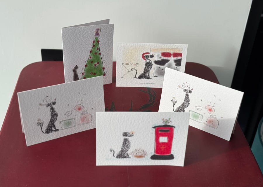 A Dog’s Christmas Pack of Five Cards