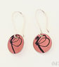 047 - Handmade Aluminium and Silver Reversible Earrings - Image 1