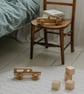 Wooden Toy Car - Station Wagon - White - Traditional Wooden Toys - Auto Toys - Image 4