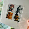 WIZARD OF OZ - Lego minifigures - mounted print