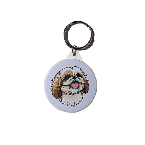 Shih Tzu Keyring - ShihTzu Dog Gifts