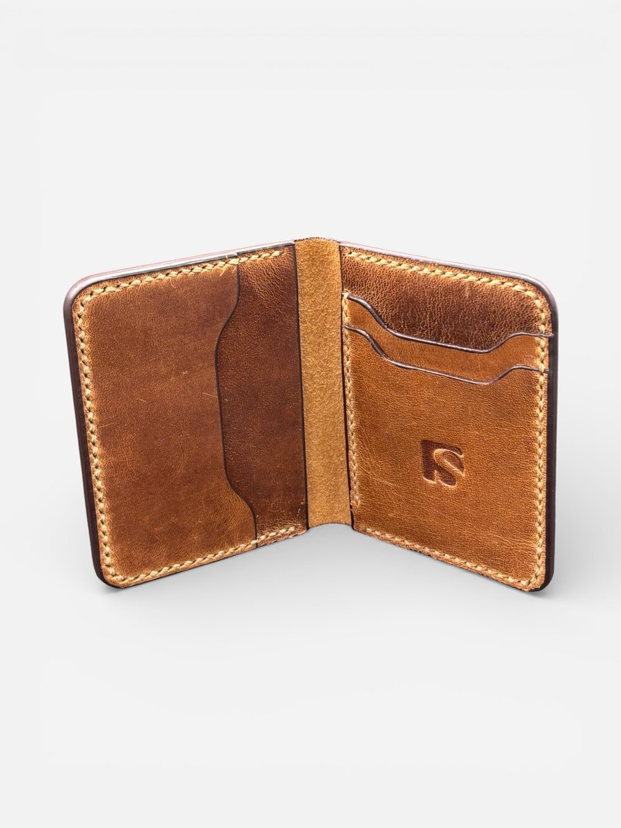 Handmade Mini Full Grain Leather Wallet