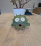 Ceramic Pufferfish Ornament, fish figurine
