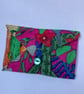 Gift envelope,  hand stitched. For small gifts or money. Bright colours. - Image 2
