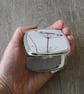 Pocket mirror - compact mirror - seed head print. - Image 3
