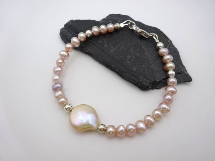 freshwater pearl bracelet