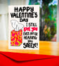 Funny Valentine’s Day Card – I Still Love You Even After Hearing You Sneeze - Image 5