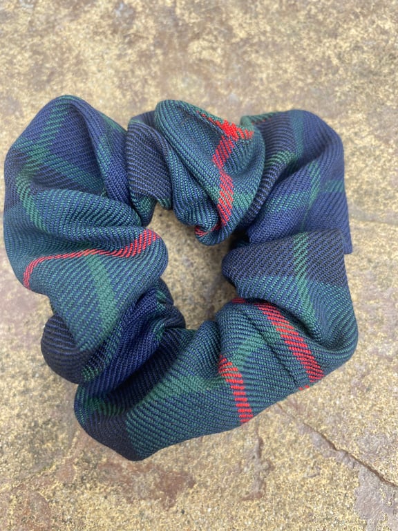 Gunn Tartan Hair Scrunchie
