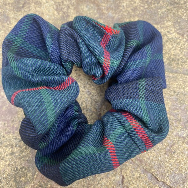 Gunn Tartan Hair Scrunchie