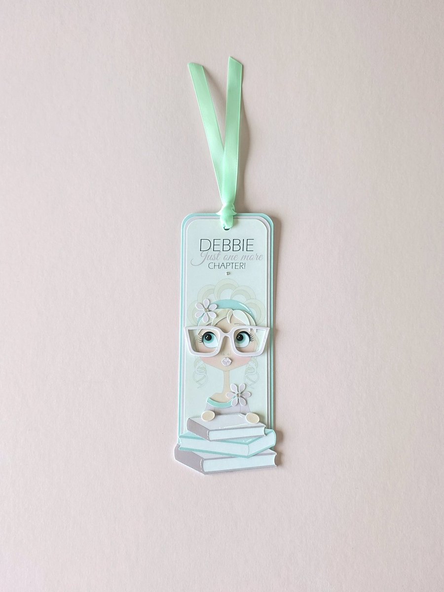 Personalised Book Lover Bookmark - Just One More Chapter