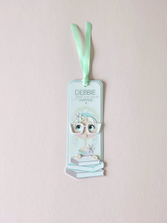 Personalised Book Lover Bookmark - Just One More Chapter