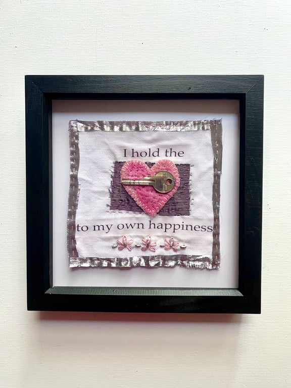 A heart felt happiness affirmation statement 