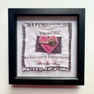 A heart felt happiness affirmation statement 