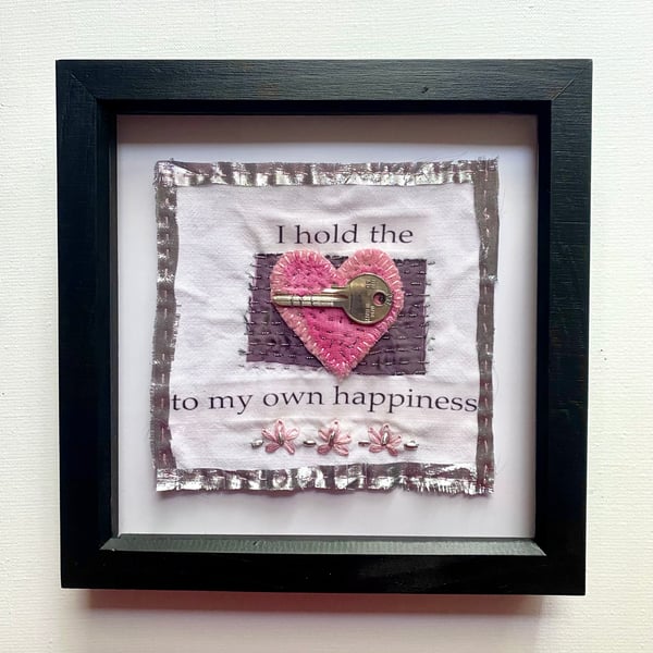 A heart felt happiness affirmation statement 