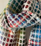 Staithes Paint Box Handwoven Lambswool Scarf - Image 4