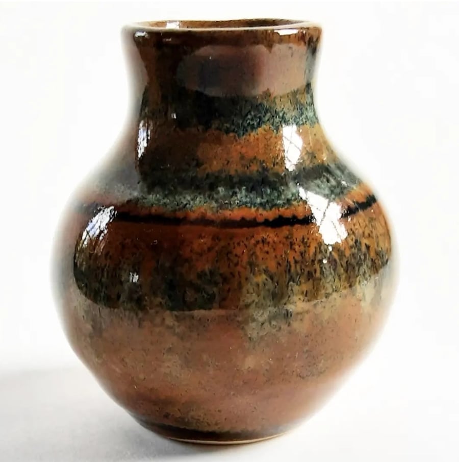 Miniature Bud Ceramic Vase 