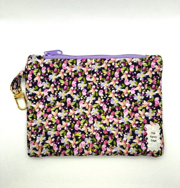 Purse, Large purse, Quilted bag, mini makeup bag, mini sewing kit bag