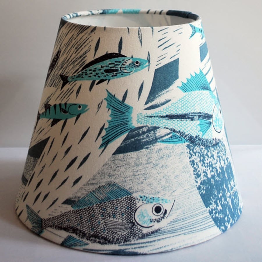 Deep Sea Tapered Lampshade