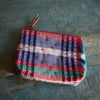 Fabric Small Zipper Pouch Small Makeup Bag Card Pouch Earpods Pouch