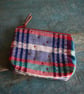 Fabric Small Zipper Pouch Small Makeup Bag Card Pouch Earpods Pouch - Image 1