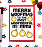 Christmas Card From Dogs, Puppies, Furbaby For Dog Mummy, Mum, Mom, Mam  - Image 4