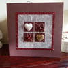 Red Hearts and more Hearts Card