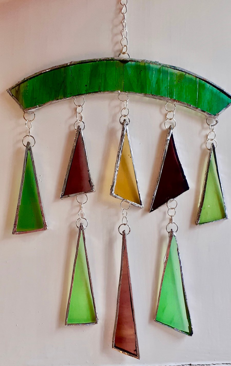 Abstract 'tree' mobile sun catcher