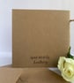 Handmade Valentines card. Heart and flowers, wool felt. Keepsake card. - Image 4