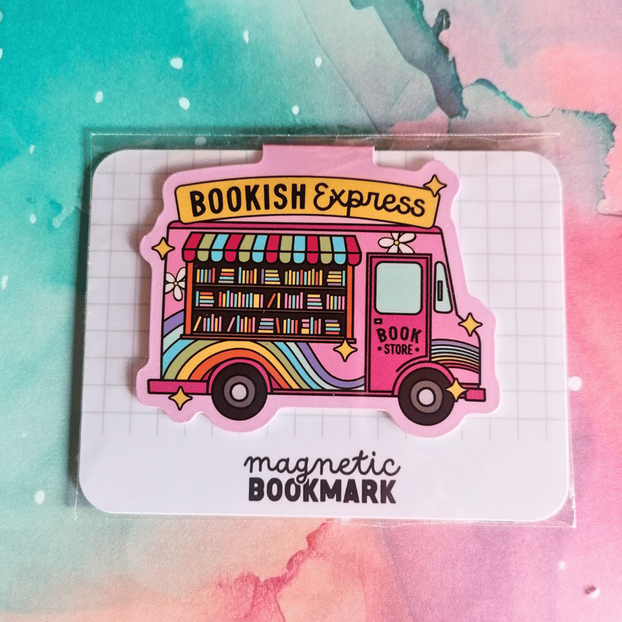 Bookish Express Magnetic Bookmark