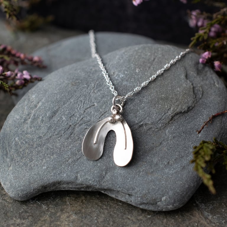 Mistletoe Necklace - Christmas Jewellery Gift