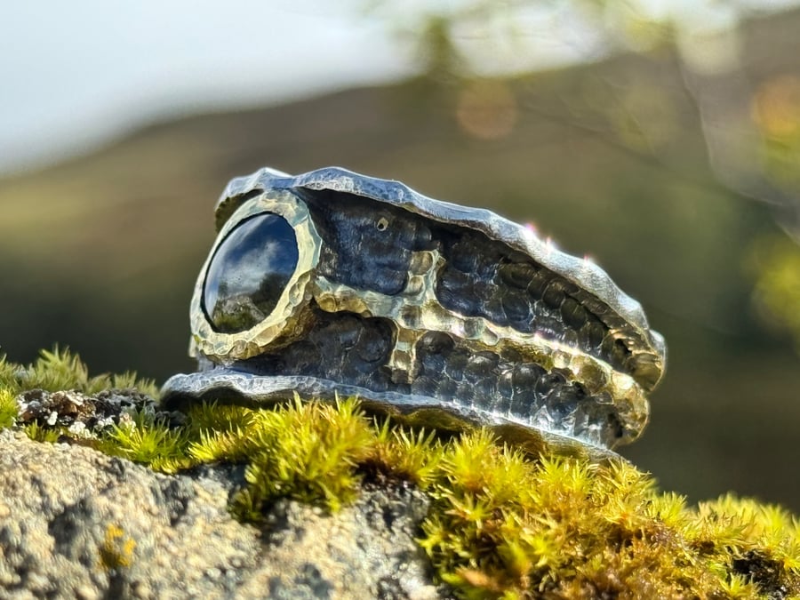 Silver Celtic Statement Ring
