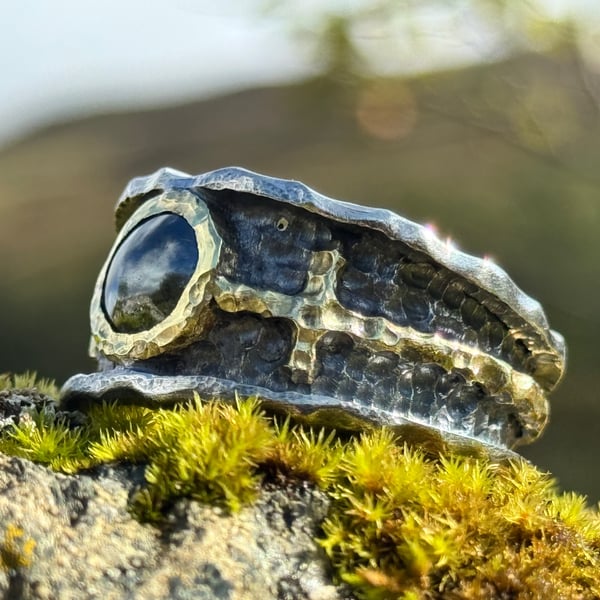 Silver Celtic Statement Ring