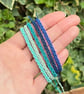 Micro Macrame Bracelet Rhombus Design - Friendship gift - Image 5