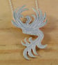 Sterling Silver Phoenix Necklace (SKU060525)