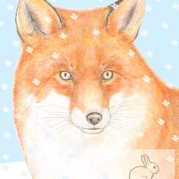 Fox Christmas Card