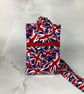 Jack phone case, Flag pouch, Detachable strap, Handmade - Image 5