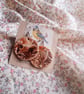 ceramic earrings handmade- reduced- one of a kind no c6 - Image 2
