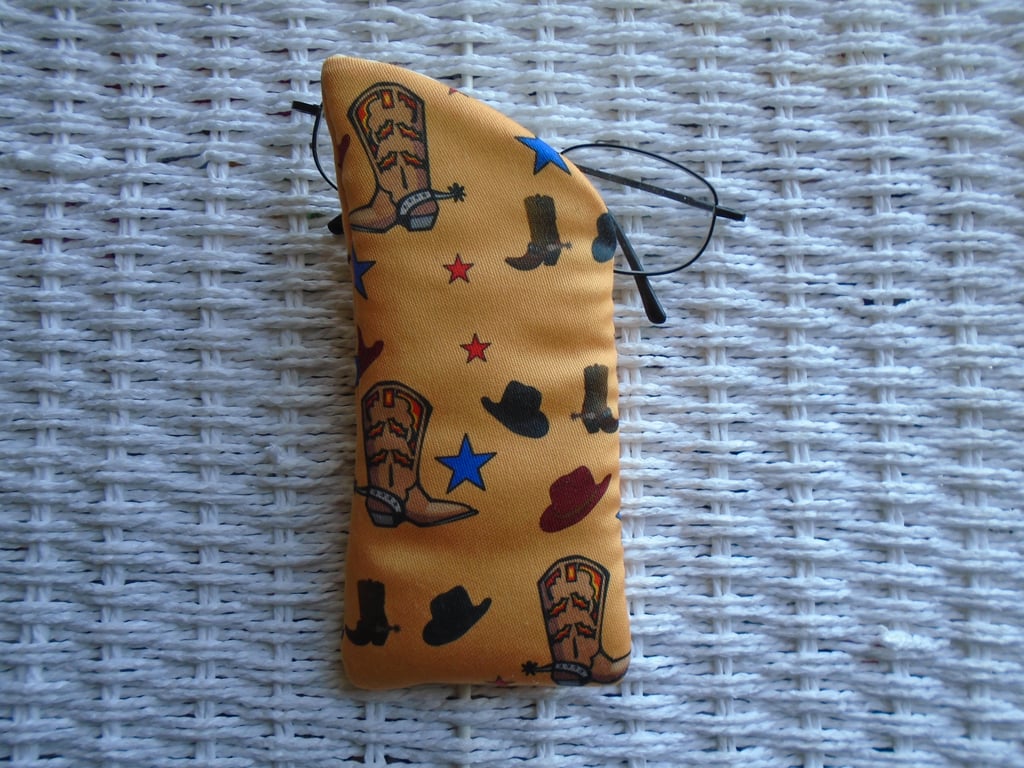 Line Dancing Themed Glasses Case 