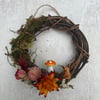 Autumn Mini toadstool wreath 