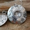 Zodiac Drop Earrings - Sterling Silver 