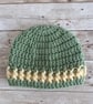 Baby Beanie Hat,  Soft Crochet Hat with Stripe, Choice of Colour and Sizes - Image 6