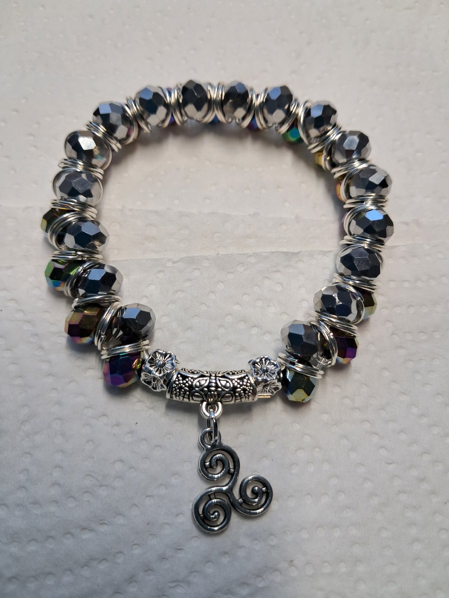 Rondelle Stretch Bracelet 