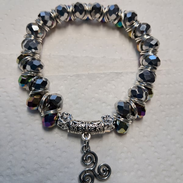 Rondelle Stretch Bracelet 