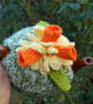 Daffodil tea cosy - hand knitted  - to fit a small teapot  - Image 6