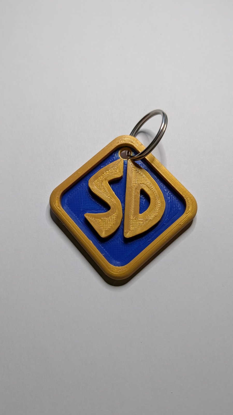 3d printed SD dog tag 
