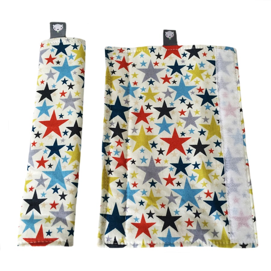 Stroller Strap Covers pushchair covers for M&P, Mamas and Papas, Stokke, Bugaboo