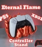 PS5 - XBOX video game controller standholder - Eternal Flame Fire